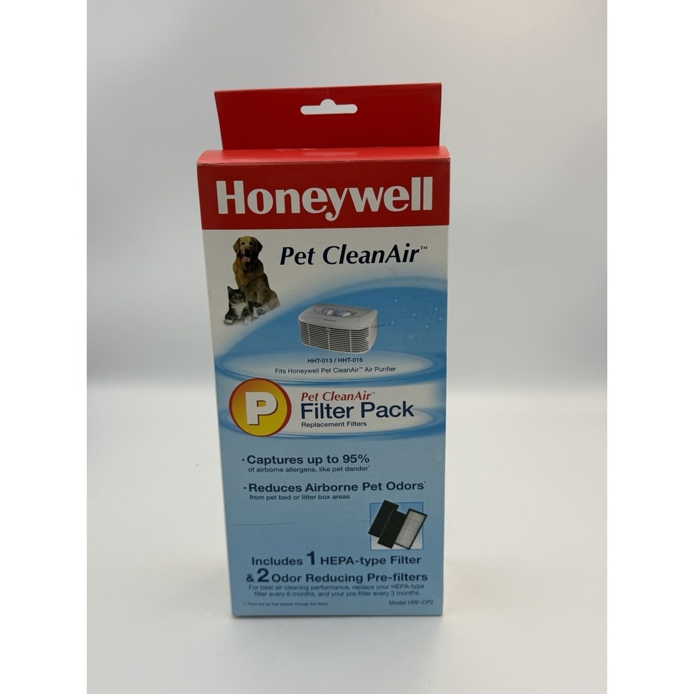 Honeywell Pet CleanAir Filter Pack HRF-CP2 HEPA Replacement Filters New